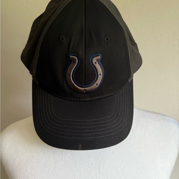 NFL Other - Men’s OSFM Team Apparel Black/Gray Indianapolis Colts Athletic Hat
